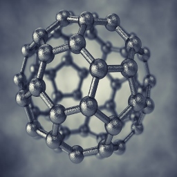 Buckminsterfullerene Molecule